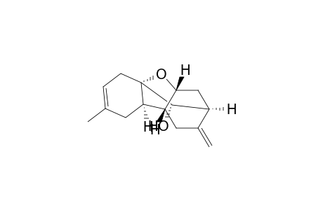 1H-3,5a-Methanodibenzofuran-10-ol, 2,3,4,4a,6,9,9a,9b-octahydro-8-methyl-2-methylene-, (3.alpha.,4a.beta.,5a.alpha.,9a.alpha.,9b.beta.,10S*)-