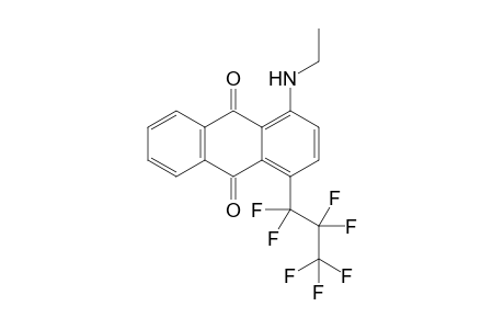 1-(Ethylamino)-4-(perfluoropropyl)anthraquinone