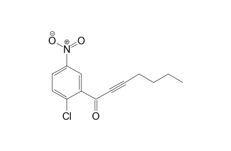 1-(2-Chloro-5-nitrophenyl)hept-2-yn-1-one