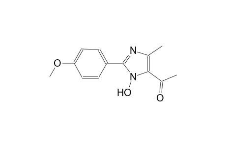 1-[1-hydroxy-2-(4-methoxyphenyl)-4-methyl-1H-imidazol-5-yl]ethanone