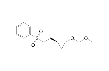 (-)-(1R,2S)-2-(2-Benzenesulfonylethyl)-1-(1-methoxymethoxy)cyclopropane