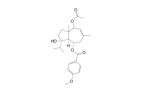1-Aceoxy-5-anisoylerulinkiol