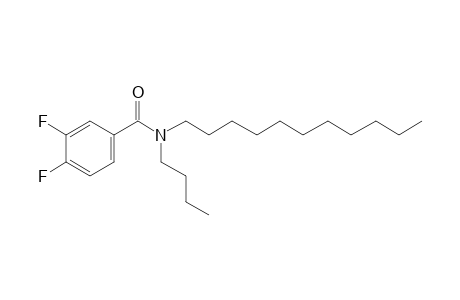 Benzamide, 3,4-difluoro-N-butyl-N-undecyl-