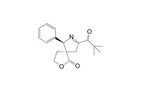 (1R,5S)-1-phenyl-3-pivaloyl-8-oxa-2-azaspiro[4.4]non-2-en-9-one