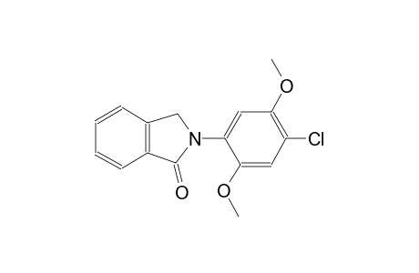 2-(4-chloro-2,5-dimethoxyphenyl)-1-isoindolinone