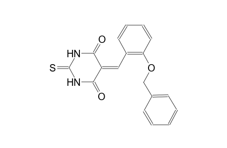 5-[2-(benzyloxy)benzylidene]-2-thioxodihydro-4,6(1H,5H)-pyrimidinedione