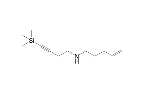 N-[4-(Trimethylsilyl)-3-butynyl]-4'-penten-1-amine