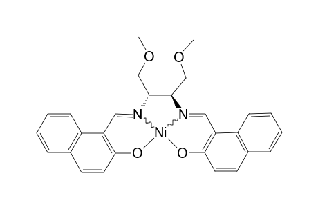 [(2S,3S)-2,3-BIS-[[(2-HYDROXYNAPHTH-1-YL)-METHYLENE]-AMINO]-1,4-DIMETHOXYBUTANE]-NICKEL-(II)