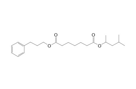 Pimelic acid, 4-methyl-2-pentyl 3-phenylpropyl ester