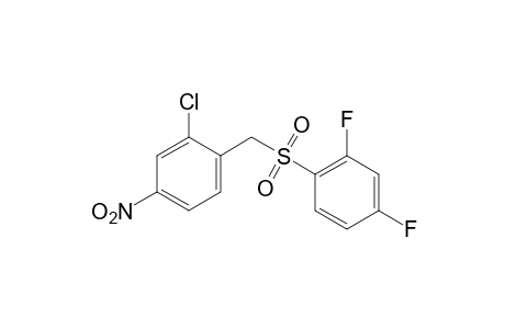 2-chloro-4-nitrobenzyl 2,4-difluorophenyl sulfone