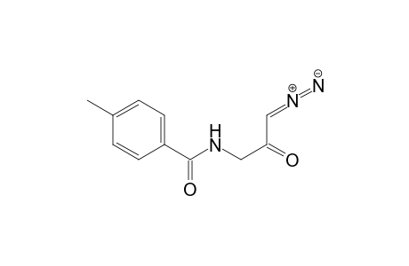 3-(p-methylphenyl)carbonylamino-1-diazo-propan-2-one