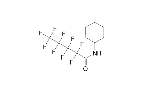 N-Cyclohexyl-2,2,3,3,4,4,5,5,5-nonafluoropentanamide