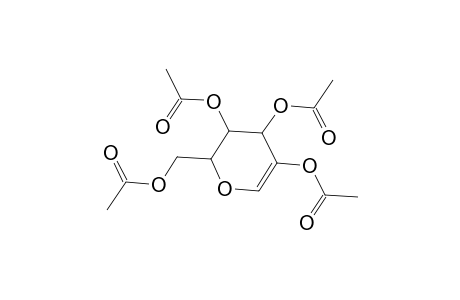 D-Arabino-Hex-1-enitol, 1,5-anhydro-, tetraacetate