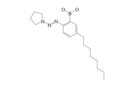 [5-OCTYL-2-(PYRROLIDIN-1-YLDIAZENYL)-PHENYL]-BORONIC-ACID