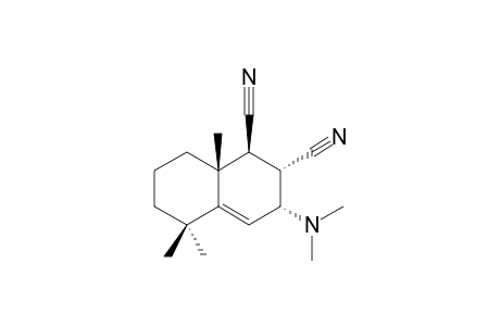 (4ARS,5RS,6SR,7RS)-7-(DIMETHYLAMINO)-1,2,3,4,4A,5,6,7-OCTAHYDRO-1,1,4A-TRIMETHYLNAPHTHALENE-5,6-DICARBONITRILE