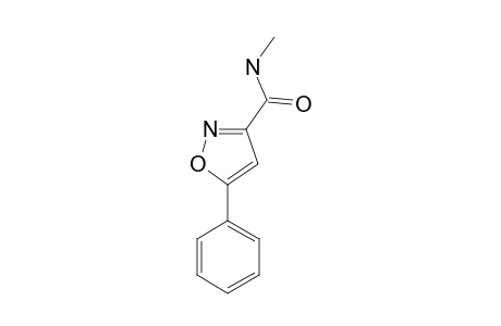 N-methyl-5-phenyl-1,2-oxazole-3-carboxamide
