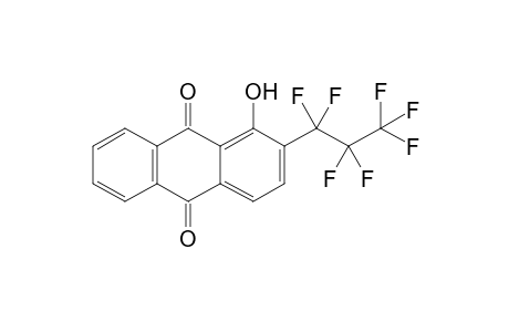 1-Hydroxy-2-(perfluoropropyl)anthraquinone
