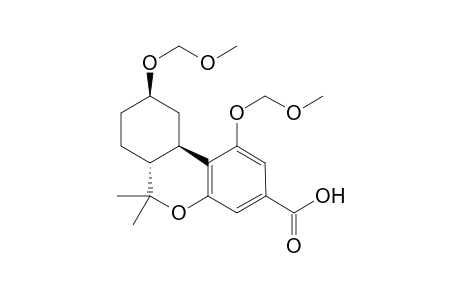 (6aS,9R,10aR)-6a,7,8,9,10,10a-Hexahydro-1,9-bis(methoxymethoxy)-6,6-dimethyl-6H-benzo[c]chromene-3-carboxylic Acid