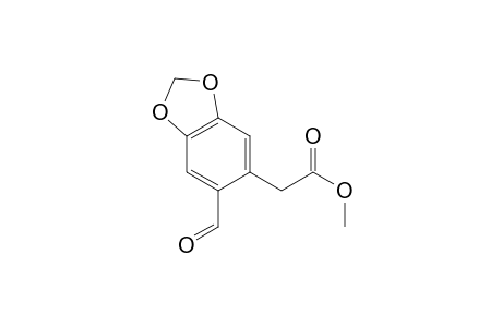 Methyl 2-Formyl-4,5-methylenedioxyphenylacetate