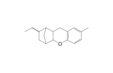 2-ethylidene-7-methyl-2,3,4,4a,9,9a-hexahydro-1H-1,4-methanoxanthene