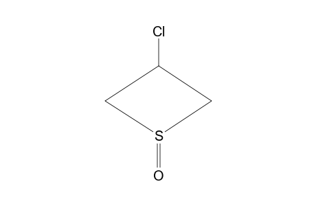 3-CHLOROTHIETANE, trans-1-OXIDE