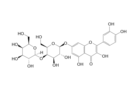 Quercetin 7-O-beta-galactosyl(1->4)-beta-galactoside