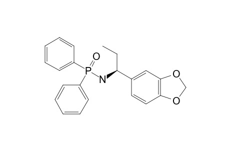 N-[(1S)-1-BENZO-[1,3]-DIOXOL-5-YL-PROPYL]-P,P-DIPHENYLPHOSPHINIC-AMIDE
