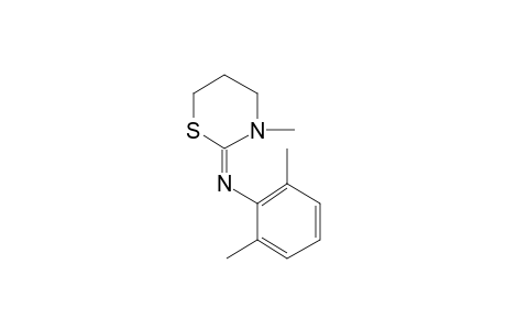 N-(2,6-Dimethylphenyl)-N-[(2E)-3-methyl-1,3-thiazinan-2-ylidene]amine