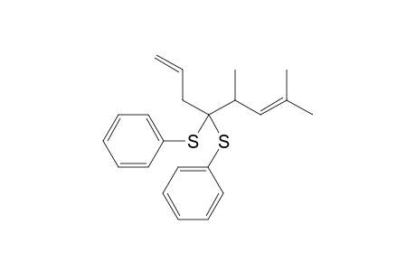 5,7-Dimethyl-4,4-bs(phenylthio)octa-1,6-diene