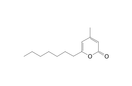 6-Heptyl-4-methyl-2H-pyran-2-one