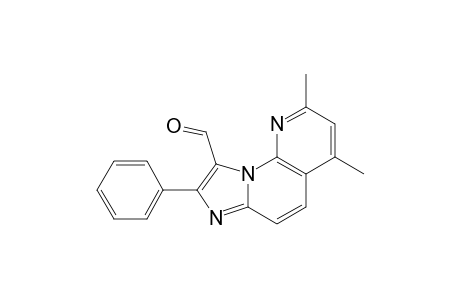 6,8-DIMETHYL-1-FORMYL-2-PHENYL-IMIDAZO-[1,2-A]-[1,8]-NAPHTHYRIDINE