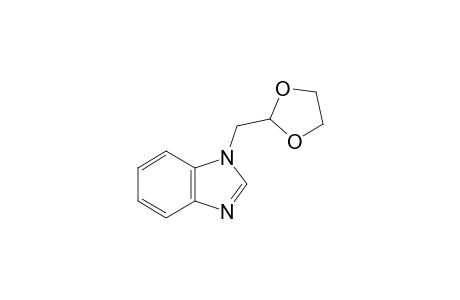 1-((1,3-dioxolan-2-yl)methyl)-1H-benzo[d]imidazole