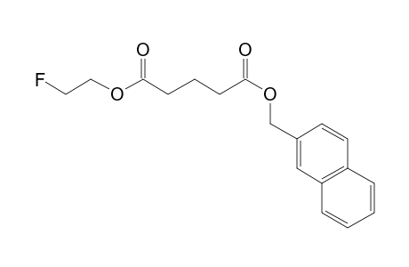 Glutaric acid, naphth-2-ylmethyl 2-fluoroethyl ester