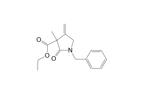 Ethyl 1-benzyl-3-methyl-4-methylene-2-oxopyrrolidine-3-carboxylate