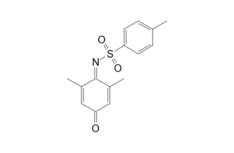 N-(4-METHYLPHENYL)-SULFONYL-3,5-DIMETHYL-1,4-BENZOQUINONIMINE