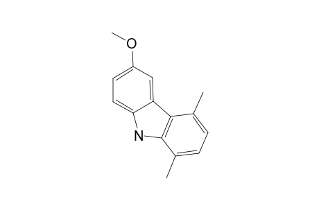 6-Methoxy-1,4-dimethyl-carbazole
