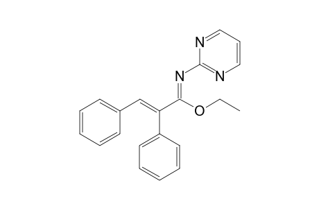 2,3-Diphenyl-N-(pyrimidyl)imidoacryl acid ethyl ester