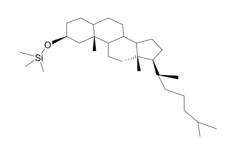 2B-TRIMETHYLSILOXY-5B-CHOLESTANE