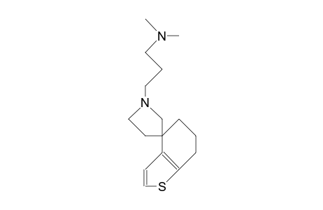 6,7-Dihydro-1'-(3-dimethylamino-propyl)-spiro(benzo[B]thiophene-4[5H],3'-pyrrolidine