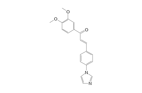 1-(3,4-Dimethoxyphenyl)-3-[4-(1H-imidazol-1-yl)phenyl]prop-2-en-1-one