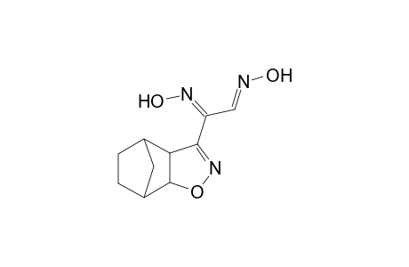 3-(1-Z-oxyimino-2-E-oxyiminoethyl)-3a,4,5,6,7,7a-heahydro-4,7-methanobenz[d]isoxazole