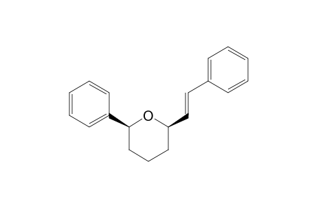 (2S,6R)-(E)-2-Phenyl-6-styryltetrahydro-2H-pyran(E)-2-Phenyl-6-styryltetrahydro-2H-pyran