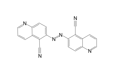 6,6'-AZOQUINOLINE-5,5'-DICARBONITRILE