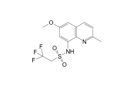 2,2,2,-Trifluoroethane-N-( 6'-methoxy-2'-methyl-8'-quinolyl)sulfonamide