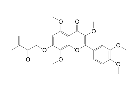 7-(2-HYDROXY-3-METHYLBUT-3-ENYLOXY)-3,3',4',5,8-PENTAMETHOXY-FLAVONE