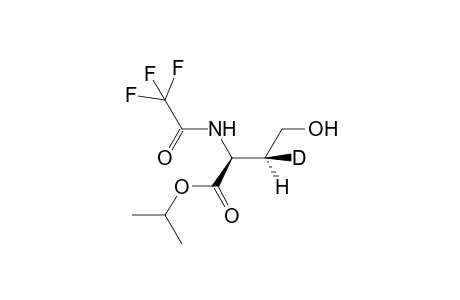 (2S,3S)-3-deuterio-4-hydroxy-2-[(2,2,2-trifluoro-1-oxoethyl)amino]butanoic acid propan-2-yl ester