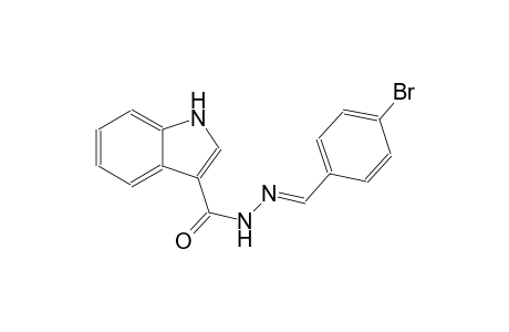 N'-[(E)-(4-bromophenyl)methylidene]-1H-indole-3-carbohydrazide