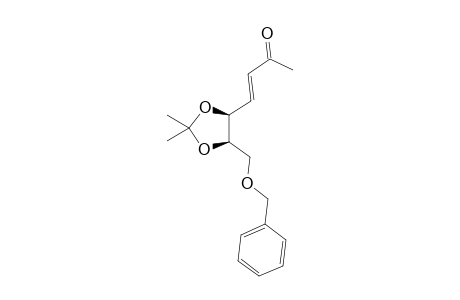 7-O-Benzyl-1,3,4-trideoxy-5,6-O-isopropylidene-D-erythro-hept-3-en-2-ulose