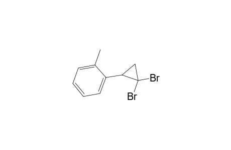 1-(2,2-Dibromocyclopropyl)-2-methylbenzene