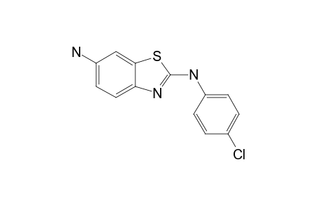 2-N-(4-CHLOROPHENYL)-6-AMINO-BENZOTHIAZOLE